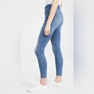 Topshop Leigh Blue Skinny Jeans